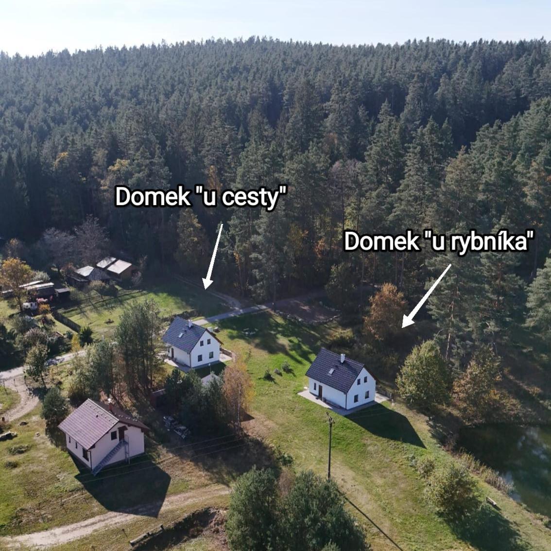 Klidna Lokalita Na Kraji Lesa, Cely Dum S Uschovnu Kol Βίλα Nová Bystřice Εξωτερικό φωτογραφία